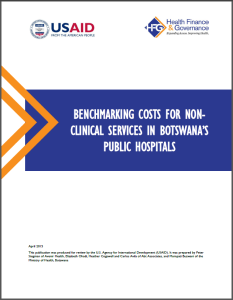 Benchmarking Costs for Botswana Hospitals screenshot